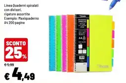 Iper La Grande Quaderni spiralati mybook offerta