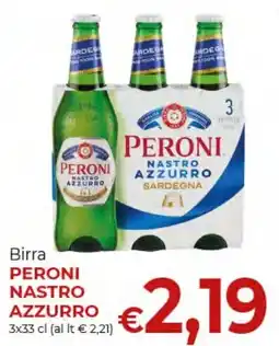 Maxi Nonna Isa Birra Peroni Nastro Azzurro offerta