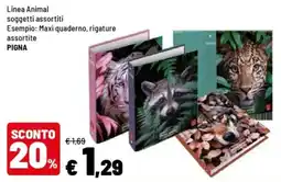 Iper La Grande Linea Animal PIGNA offerta