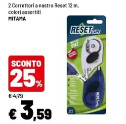 Iper La Grande Correttori a nastro Reset offerta
