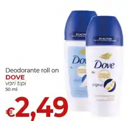 Maxi Nonna Isa Deodorante roll on Dove offerta