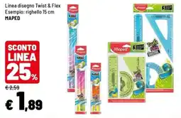 Iper La Grande Linea disegno Twist & Flex MAPED offerta