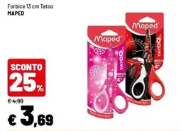 Iper La Grande Forbice 13 cm Tattoo Maped offerta