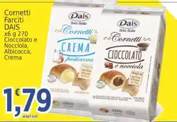 Market Ingross Cornetti Farciti DAIS offerta
