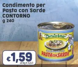 Market Ingross Condimento per Pasta con Sarde Contorno offerta