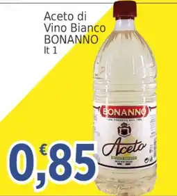 Market Ingross Aceto di Vino Bianco Bonanno offerta