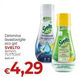 Maxi Nonna Isa Detersivo lavastoviglie eco gel Svelto lemon offerta