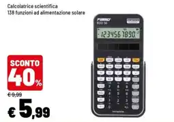 Iper La Grande Calcolatrice scientifica Fiama ECO 30 offerta