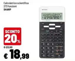 Iper La Grande Calcolatrice scientifica SHARP offerta