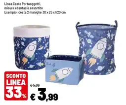 Iper La Grande Ceste Portaoggetti offerta