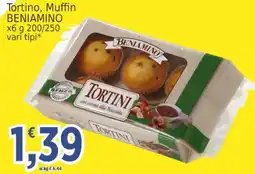 Market Ingross Tortino, Muffin Beniamino offerta