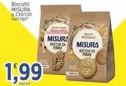Market Ingross Biscotti integrali Misura offerta
