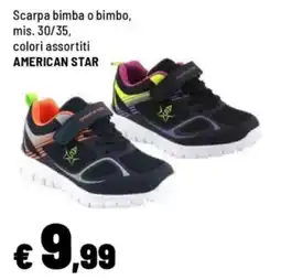 Iper La Grande Scarpe American Star offerta