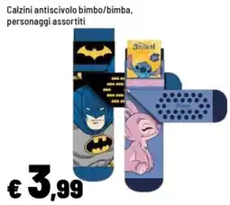 Iper La Grande Calzini antiscivolo bimbo/bimba offerta