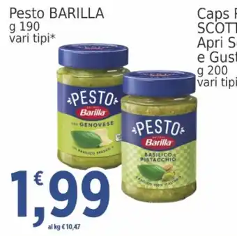 Market Ingross Pesto Barilla offerta