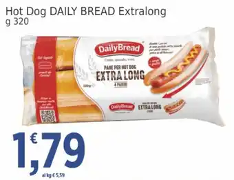 DailyBread Hot Dog DAILY BREAD Extralong
