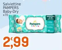 Market Ingross Salviettine Pampers Baby-Dry offerta
