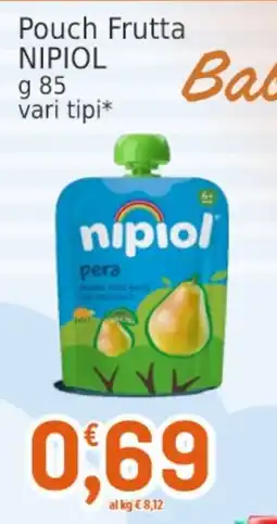 Market Ingross Pouch Frutta Nipiol offerta