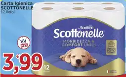 Market Ingross Carta Igienica Scottonelle offerta