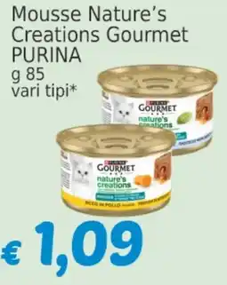 Market Ingross Mousse Nature's Creations Gourmet PURINA offerta