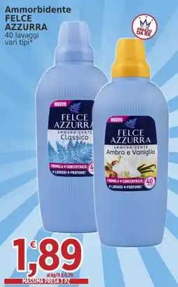 Market Ingross Ammorbidente Felce Azzurra offerta