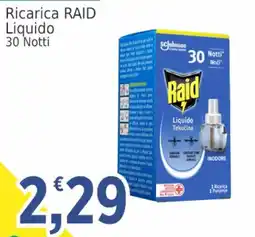 Market Ingross Ricarica Raid Liquido offerta