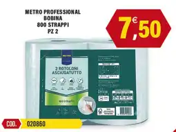 Adhoc Metro Professional Bobina asciugatutto offerta