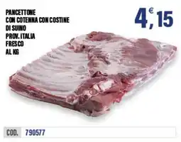 Adhoc Pancettone con cotenna con costine di suino offerta