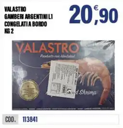 Adhoc Valastro gamberi argentini l1 offerta