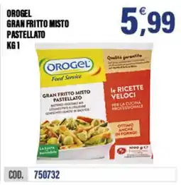 Adhoc Orogel gran fritto misto pastellato offerta