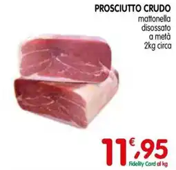 D'Ambros Prosciutto crudo mattonella offerta