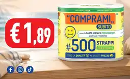 Costo Zero Carta igienica conveniente offerta