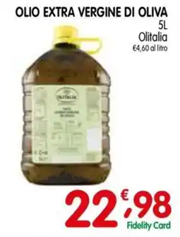D'Ambros Olio extra vergine di oliva Olitalia offerta