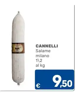 C+C Cash and Carry Cannelli Salame milano offerta