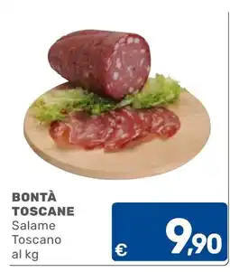 C+C Cash and Carry Bontà Toscane Salame Toscano offerta