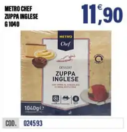 Adhoc Metro Chef Zuppa Inglese offerta