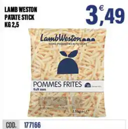 Adhoc Lamb Weston patate stick offerta