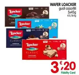 D'Ambros Wafer Loacker offerta