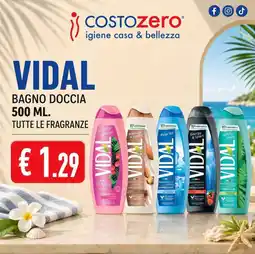 Costo Zero Vidal bagno doccia offerta