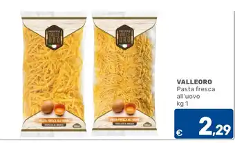C+C Cash and Carry Valleoro pasta fresca all'uovo offerta