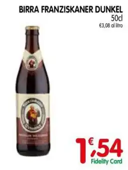 D'Ambros Birra Franziskaner Dunkel offerta