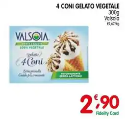 D'Ambros Gelato 4 Coni Valsoia offerta