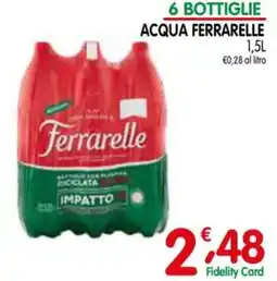 D'Ambros Acqua Ferrarelle offerta