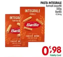 D'Ambros Pasta integrale Barilla offerta