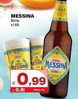 Boningros Cash and Carry Birra Messina offerta