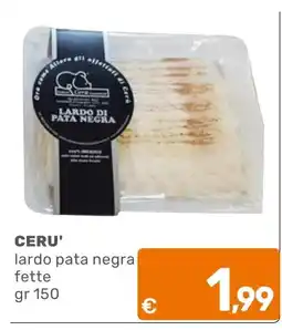 C+C Cash and Carry CERU' lardo pata negra offerta