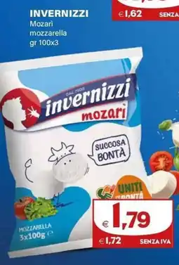 Boningros Cash and Carry Invernizzi mozari mozzarella offerta