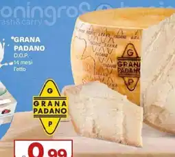 Boningros Cash and Carry Grana Padano D.O.P. offerta