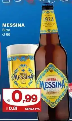 Boningros Cash and Carry Birra Messina offerta
