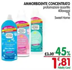 D'Ambros Ammorbidente concentrato Sweet Home offerta